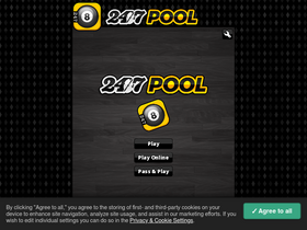'247pool.com' screenshot