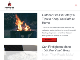 'firefighterinsider.com' screenshot