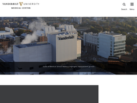 'vumc.org' screenshot