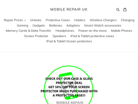 mobilerepairuk.com homepage screenshot