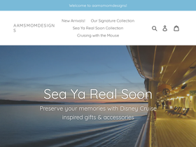 aamsmomdesigns.com homepage screenshot