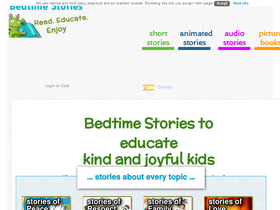 'freestoriesforkids.com' screenshot