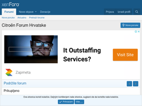 'citroenforum.hr' screenshot