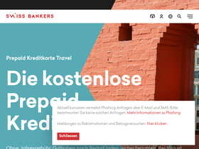 'swissbankers.ch' screenshot