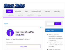 'dbims.in' screenshot