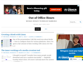 'oofhours.com' screenshot