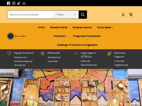 demitierrapizzas.cl homepage screenshot