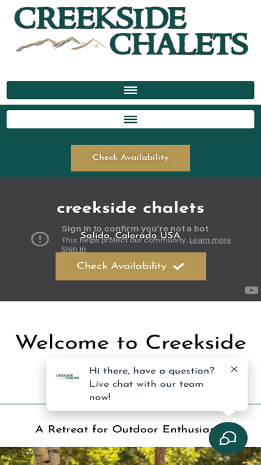 creeksidechalets.com