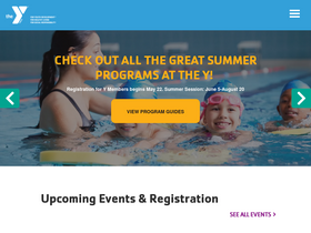 'ymcafoxcities.org' screenshot