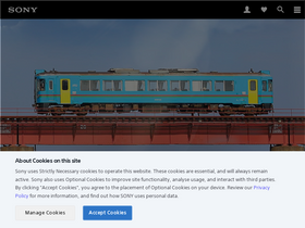 'sony.com.sg' screenshot