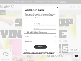 'ulanka.com' screenshot