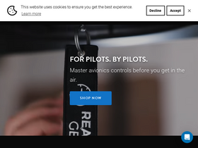 'realsimgear.com' screenshot