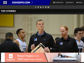 'd3hoops.com' screenshot