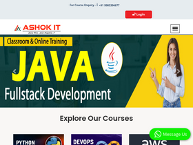 'ashokitech.com' screenshot