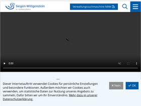 'siegen-wittgenstein.de' screenshot