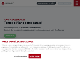 'medicare.pt' screenshot