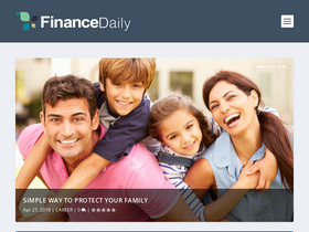 'financedaily.org' screenshot