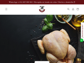 carnisseriazuki.es homepage screenshot
