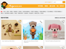 'amigurumi.com' screenshot