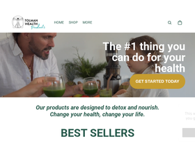 tolmanhealth.com homepage screenshot
