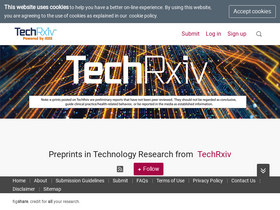 'techrxiv.org' screenshot