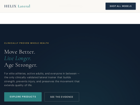 lateraltraining.com homepage screenshot