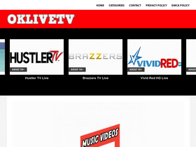 'oklivetv.com' screenshot
