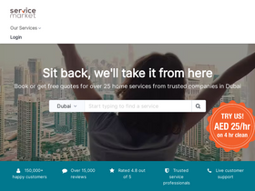'servicemarket.com' screenshot
