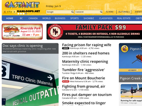 'castanetkamloops.net' screenshot