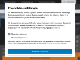 'buderus.de' screenshot