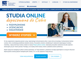 'studia-online.pl' screenshot