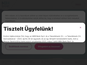'budapestbank.hu' screenshot