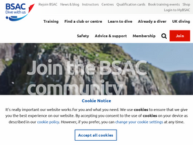'bsac.com' screenshot