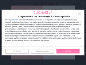 'cliomakeupshop.com' screenshot