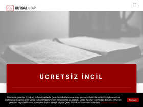 'kutsalkitap.org' screenshot