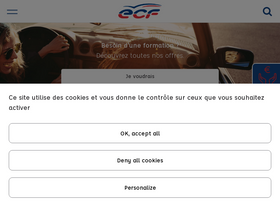 'ecf.asso.fr' screenshot