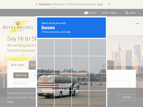'flyroyalbrunei.com' screenshot