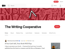 'writingcooperative.com' screenshot