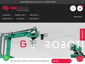 'thinkrobotics.com' screenshot