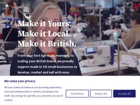 'makeitbritish.co.uk' screenshot