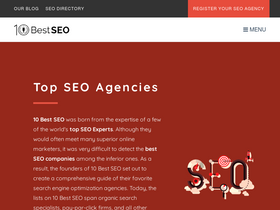 '10bestseo.com' screenshot