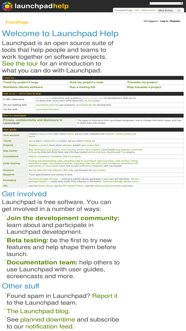 help.launchpad.net