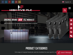 5gplc.com homepage screenshot