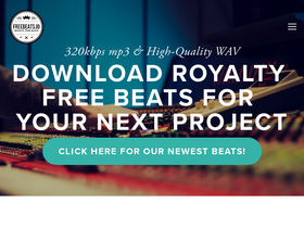 'freebeats.io' screenshot