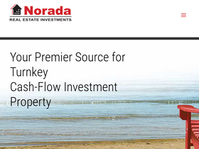 'noradarealestate.com' screenshot