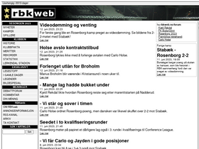 'rbkweb.no' screenshot