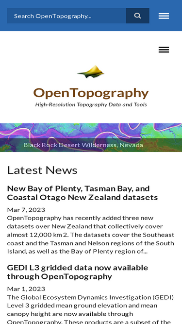 opentopography.org