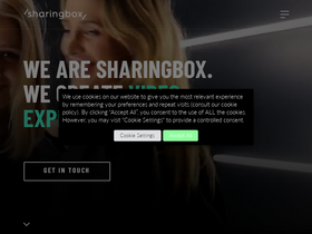 'sharingbox.com' screenshot