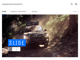 landcruiserparts.net homepage screenshot