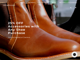 oxfordsteels.com homepage screenshot